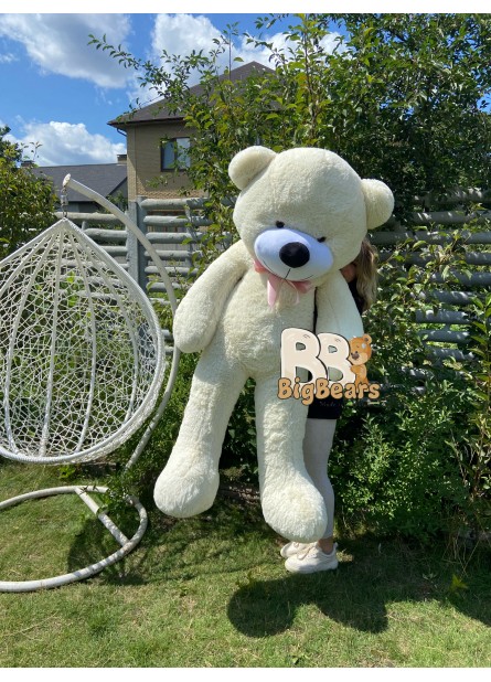 Плюшевий ведмедик Монті 160 см шампань