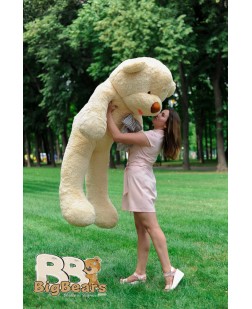Плюшевий ведмедик Рой 200 см медовий