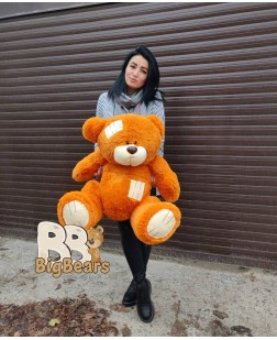 Плюшевий ведмедик Тедді 100 см рудий
