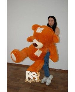 Плюшевий ведмедик Тедді 160 см рудий