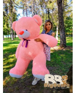 Плюшевий ведмедик Томмі 200 см рожевий