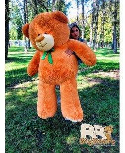 Плюшевий ведмедик Ветлі 200 см рудий