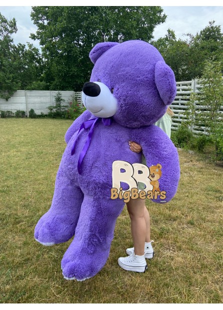 Плюшевий ведмедик Ветлі 200 см фіолетовий