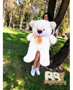 Плюшевий ведмедик Луї 130 см шампань