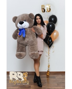 Плюшевий ведмедик Луї 130 см капучино