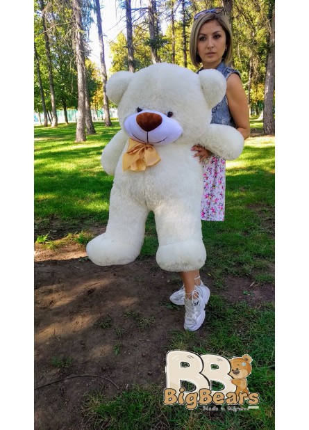 Плюшевий ведмедик Луї 130 см шампань
